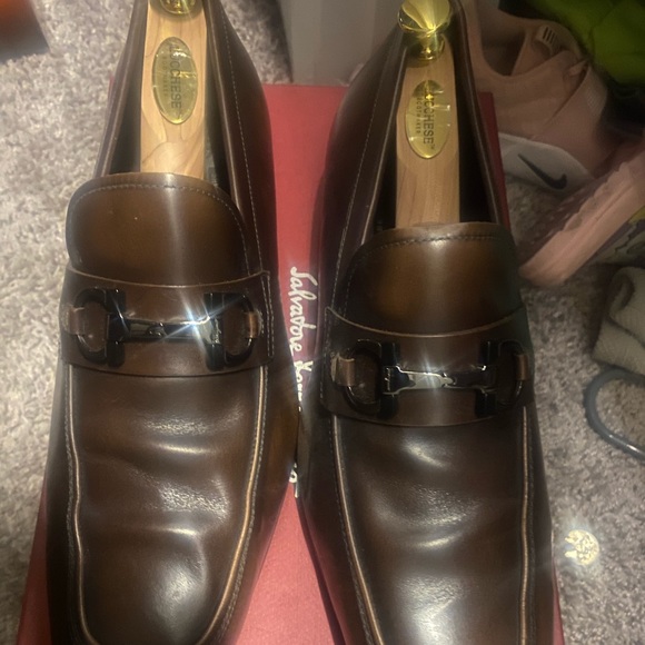 Very well cared for Ferragamo Loafers. Only worn once. Need gone this week. - Picture 2 of 4